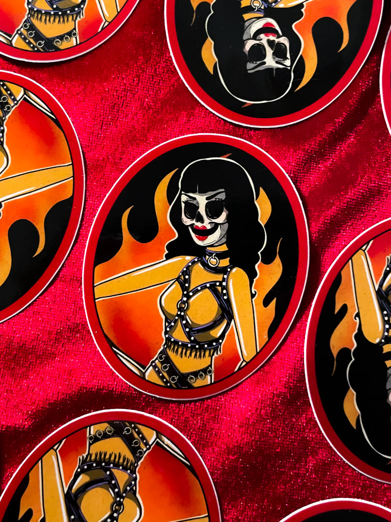 Raisin' Hell Sticker