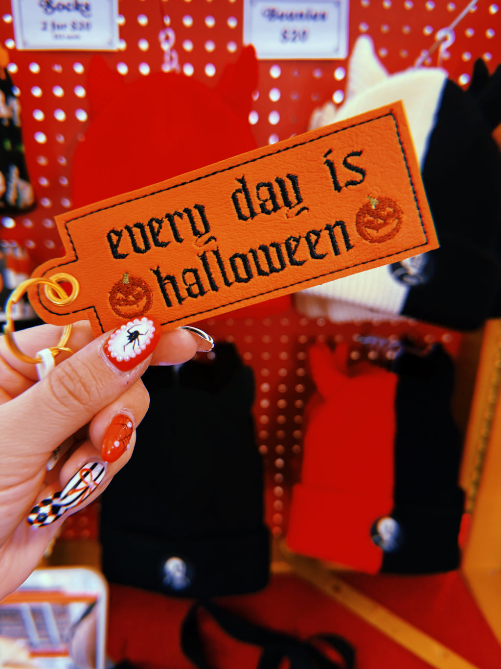 Everyday is Halloween Keychain