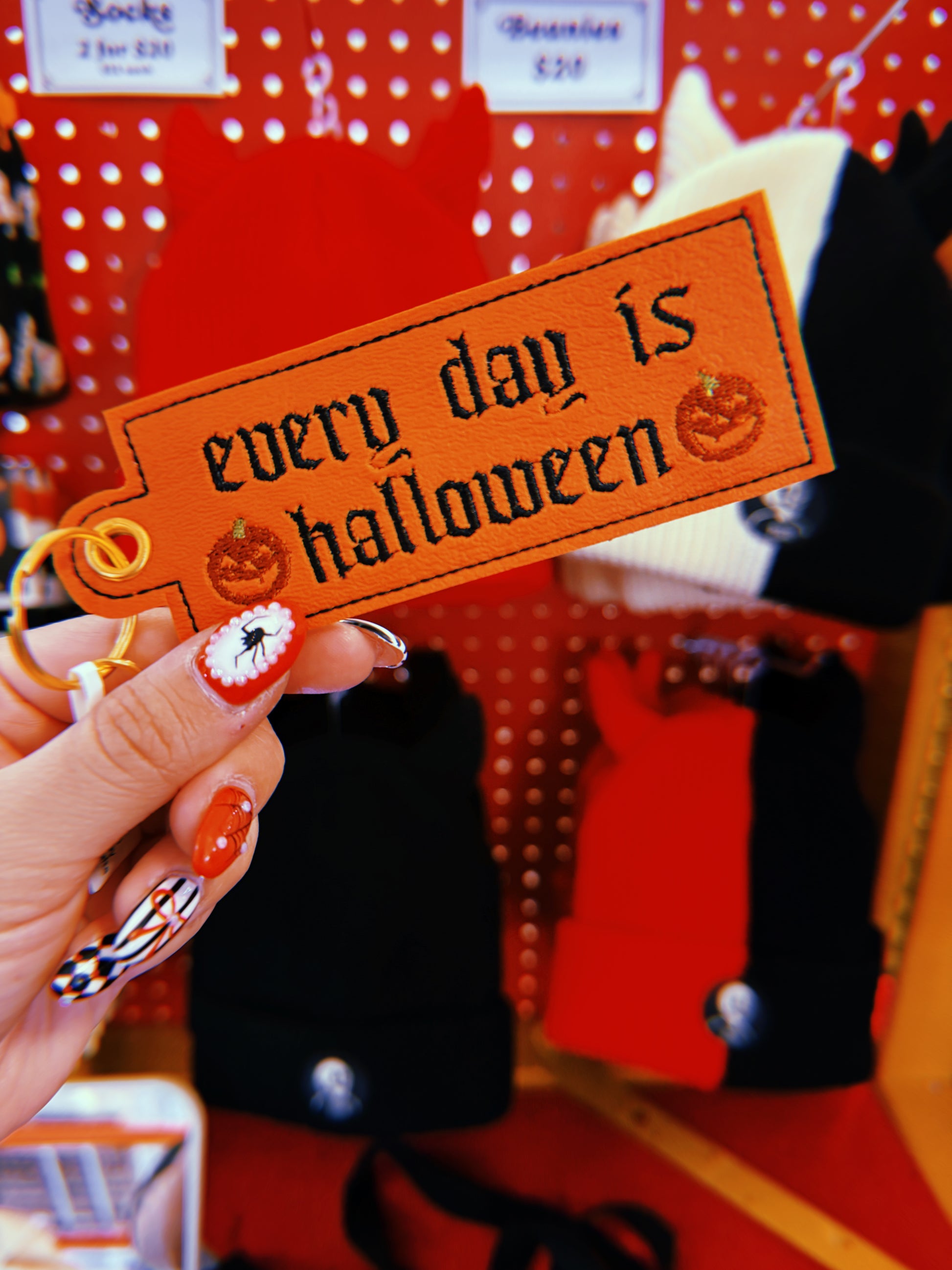 Everyday is Halloween Keychain