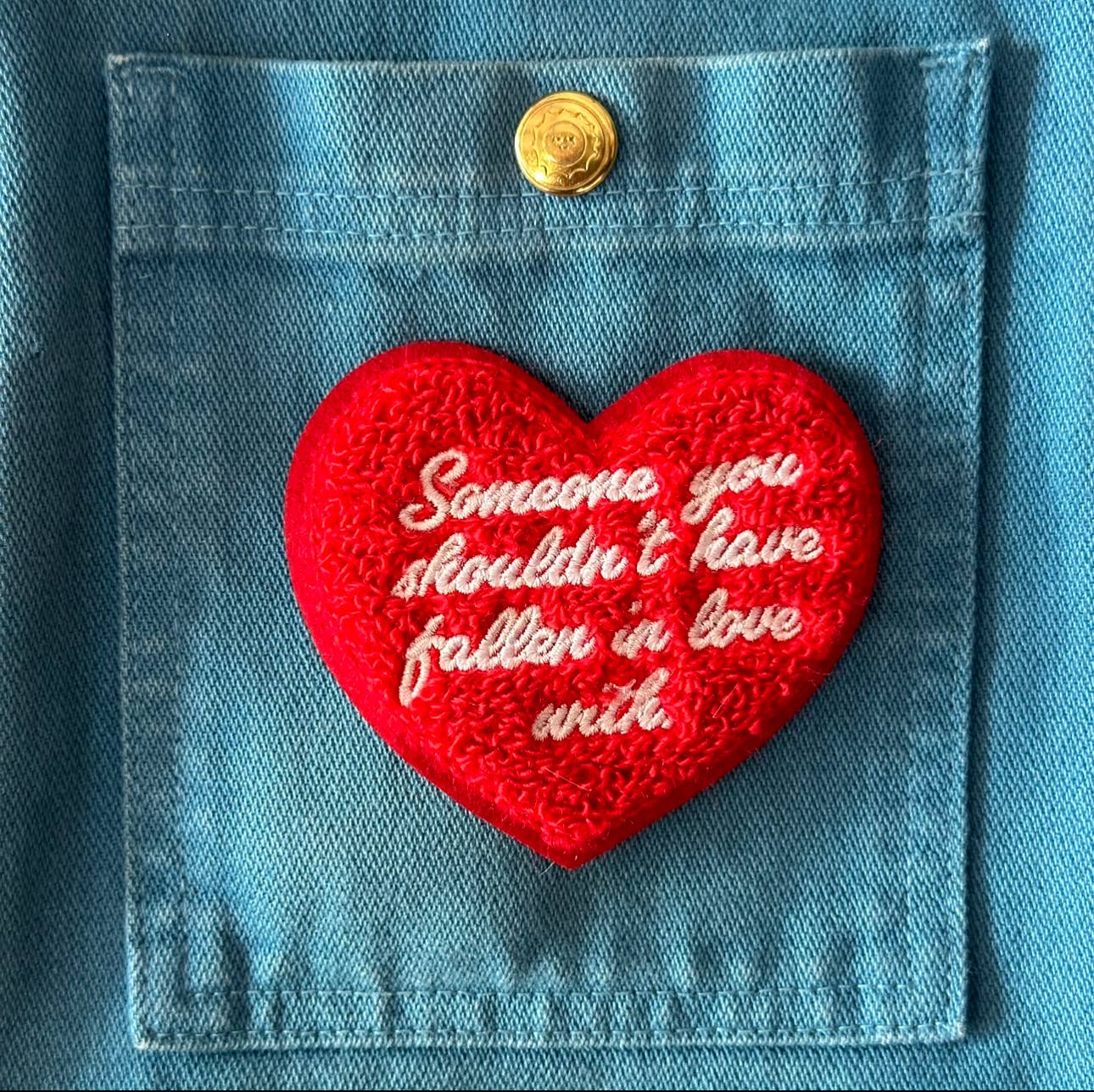 Ever Fallen In Love... Patch (Red Version)