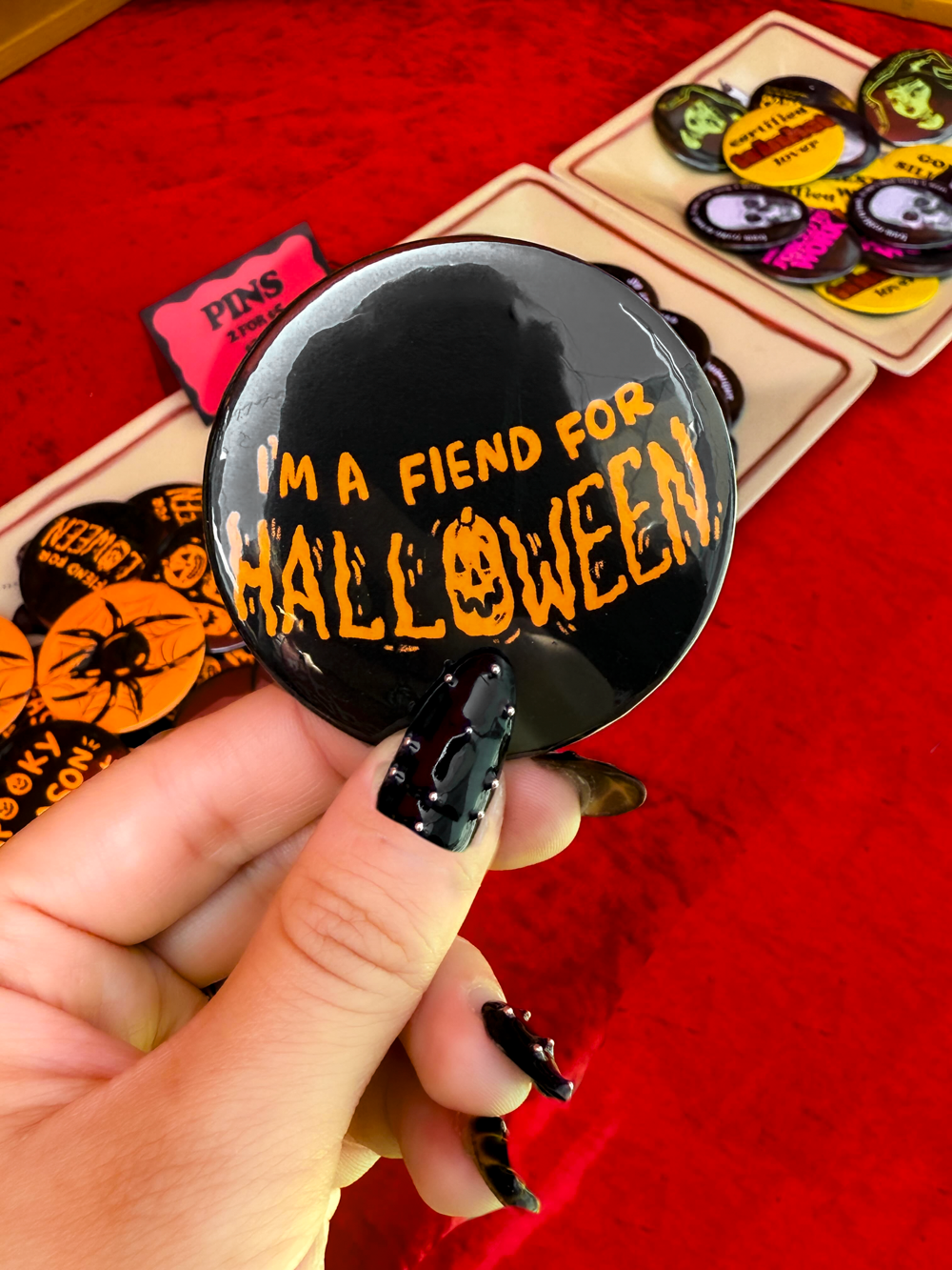 Spooky Season Buttons