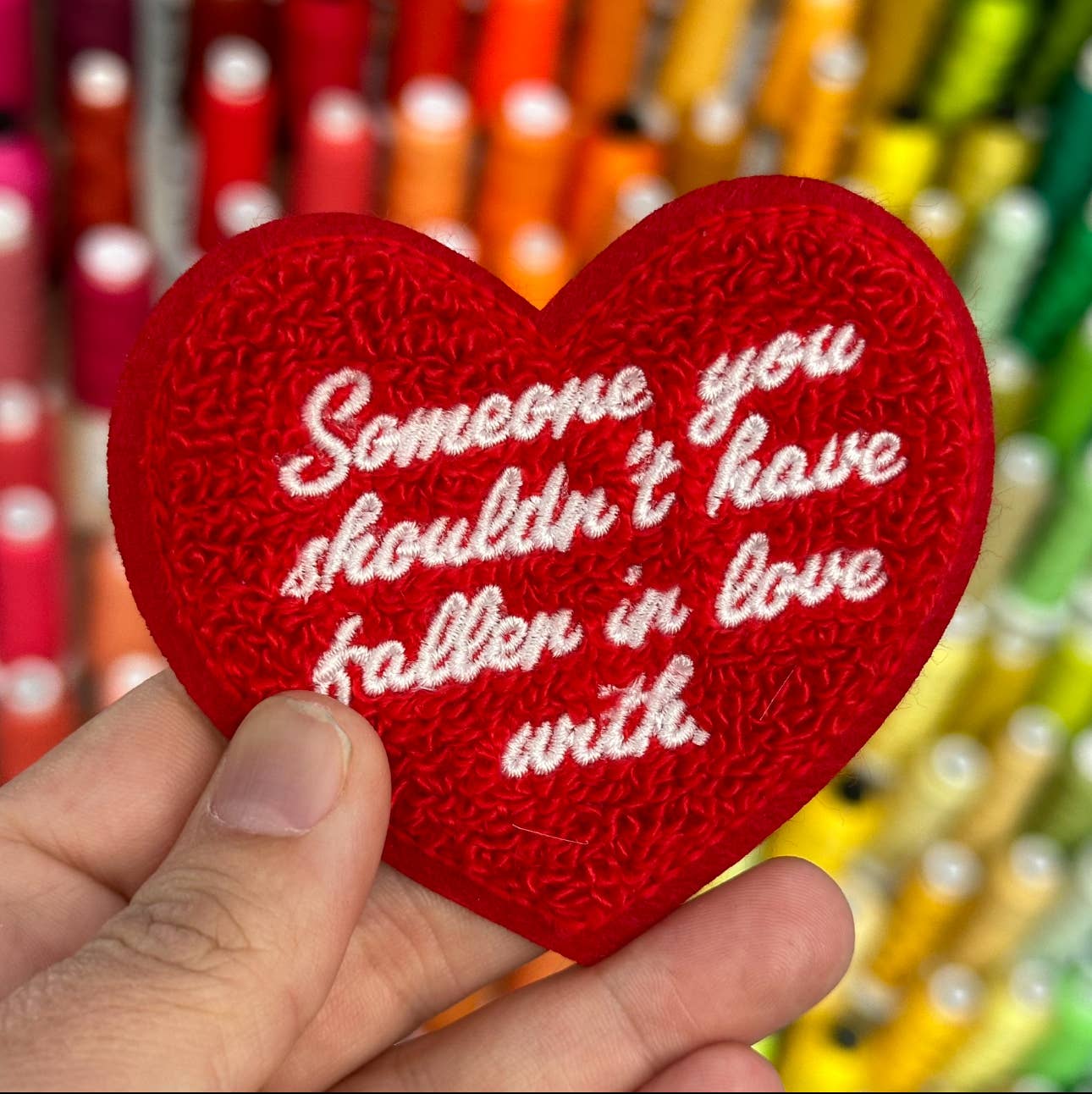 Ever Fallen In Love... Patch (Red Version)
