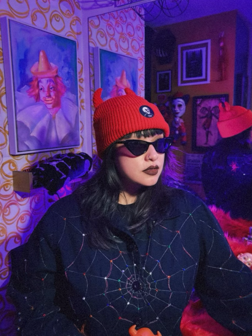 Inferno Red Beanie
