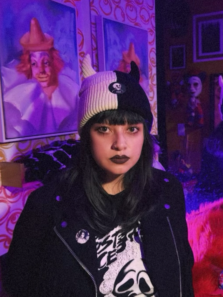 Ivory Split Beanie