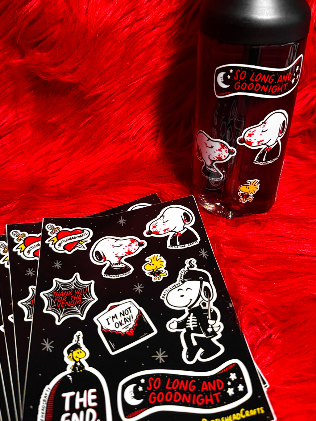 Black Parade Sticker Sheet