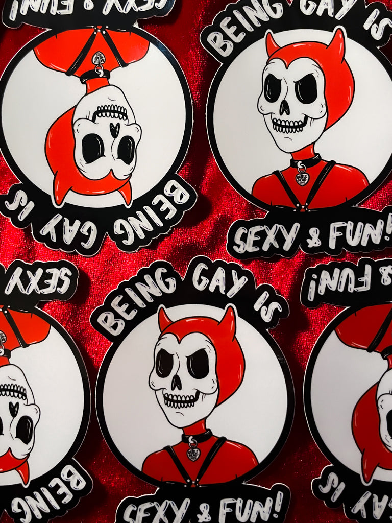 Be Gay Sticker