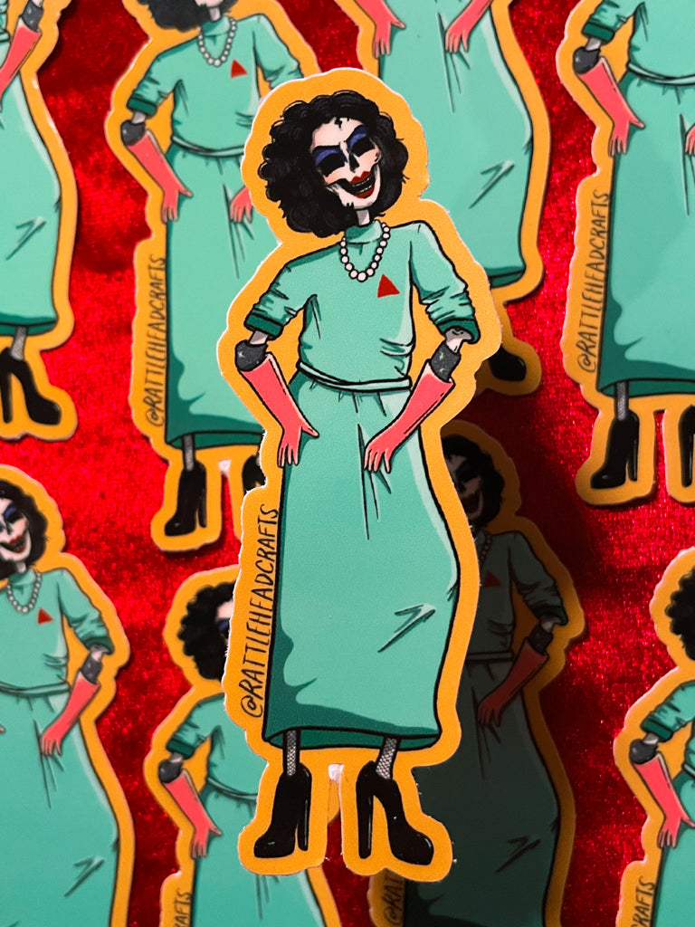 Double-Feature Sticker