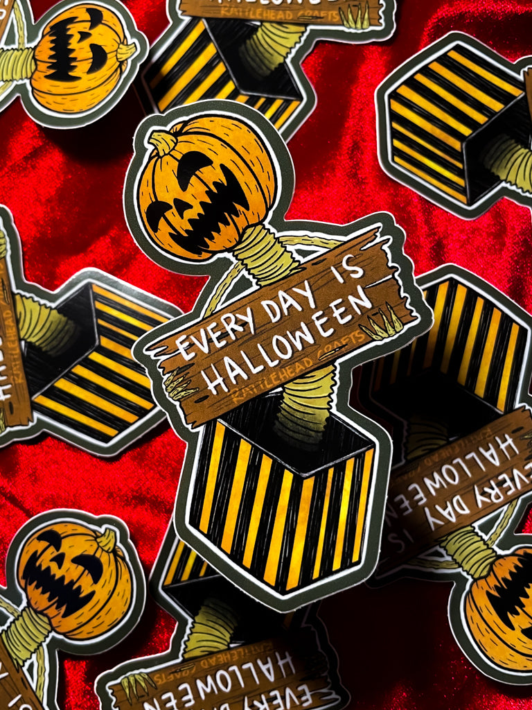 Everyday is Halloween Sticker