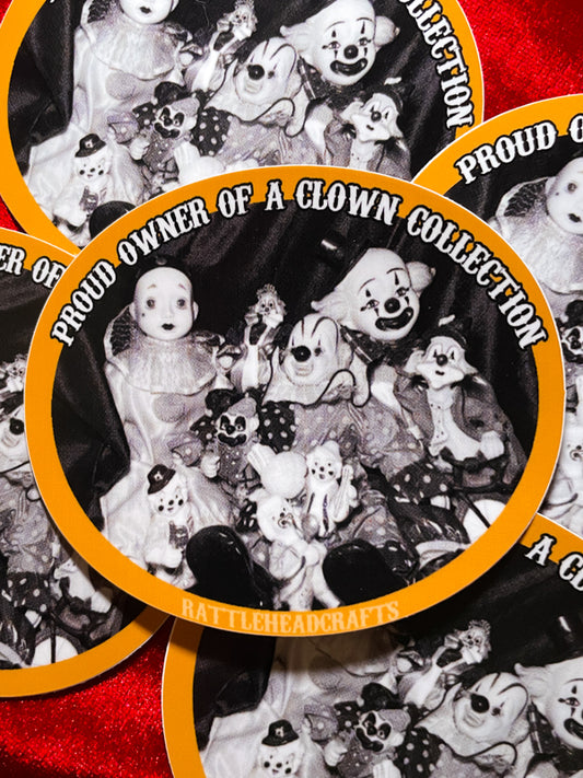 Clown Collection Sticker