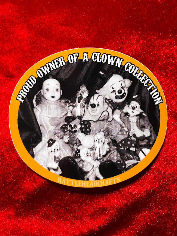 Clown Collection Sticker