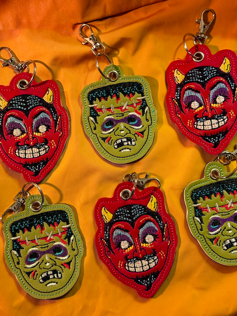 Frank Mask Keychain