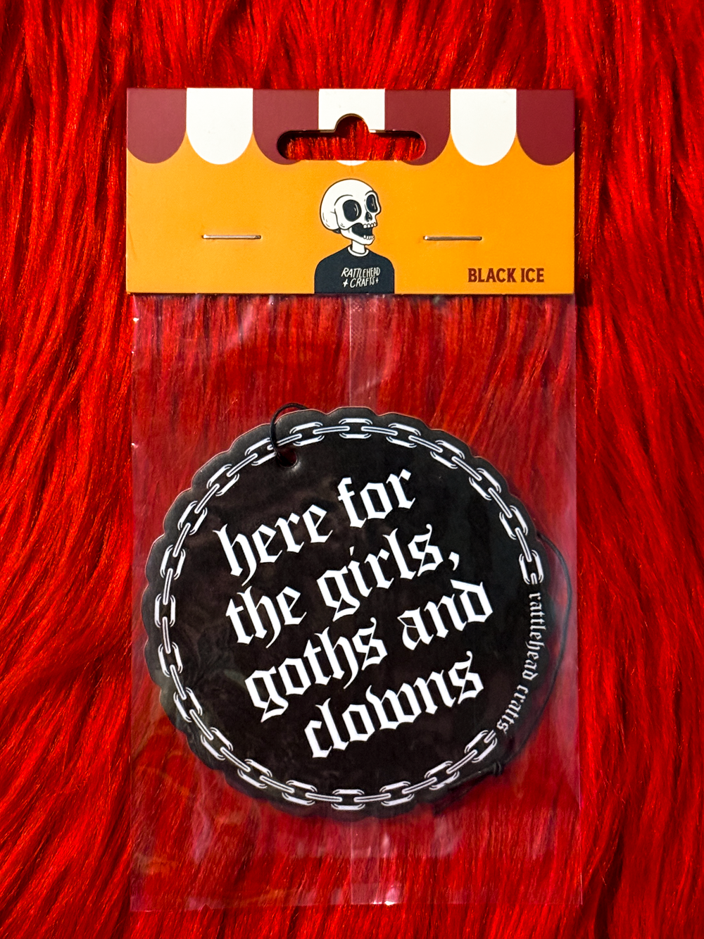 Here for the Clowns Air Freshener
