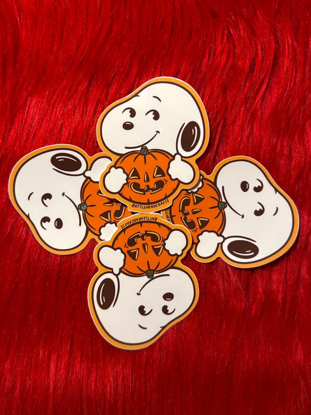 Pumpkin Snoop Sticker