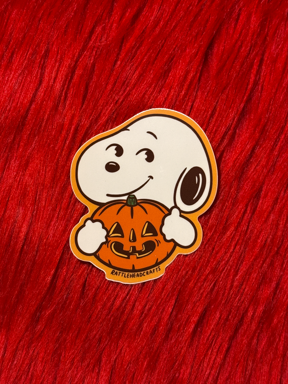 Pumpkin Snoop Sticker