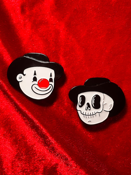 Rodeo Clown Pin Set