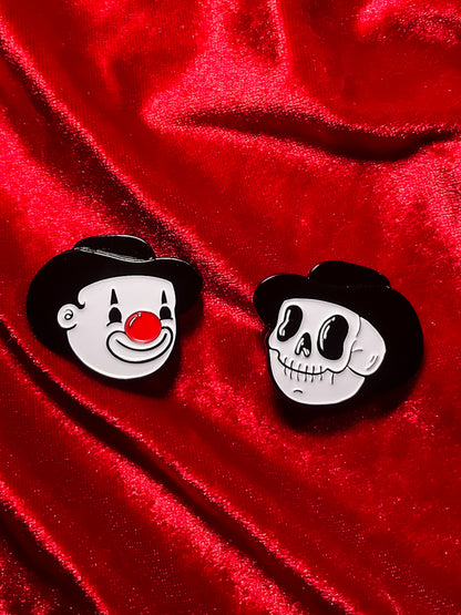 Rodeo Clown Pin Set