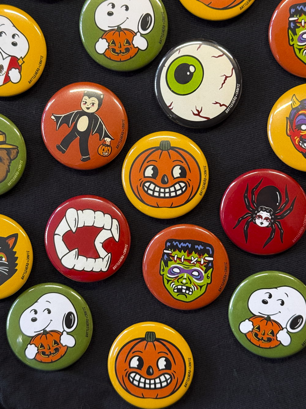 Pumpkin Snoop Button