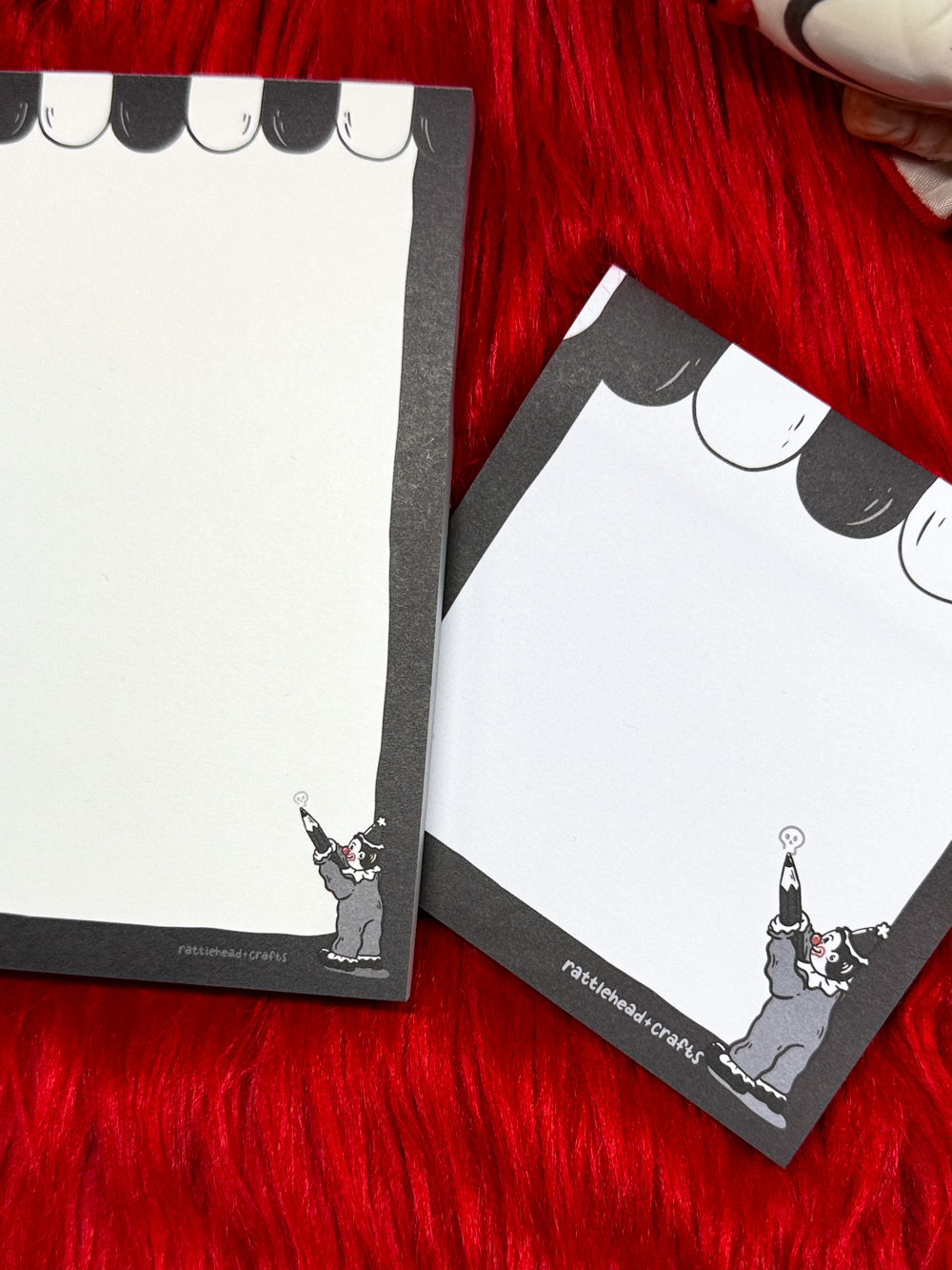 Inkwell Clown Sticky Notes