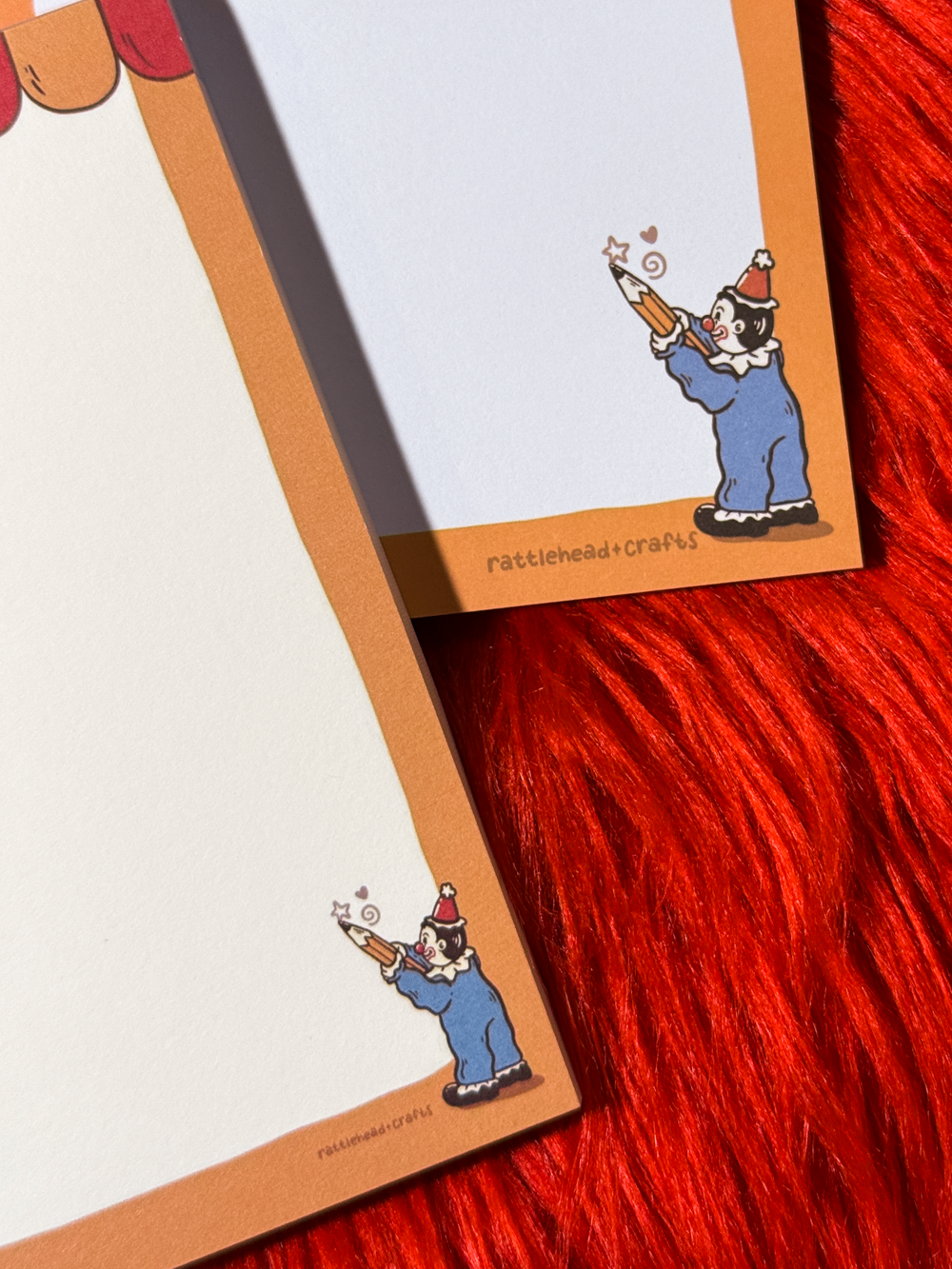 Primary Clown Notepad