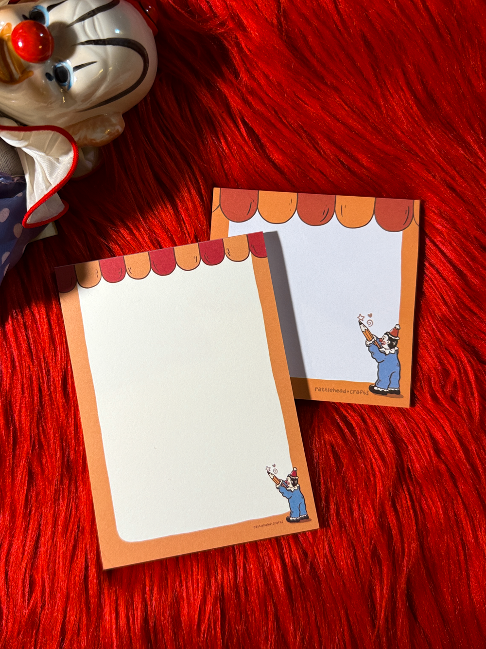 Primary Clown Notepad