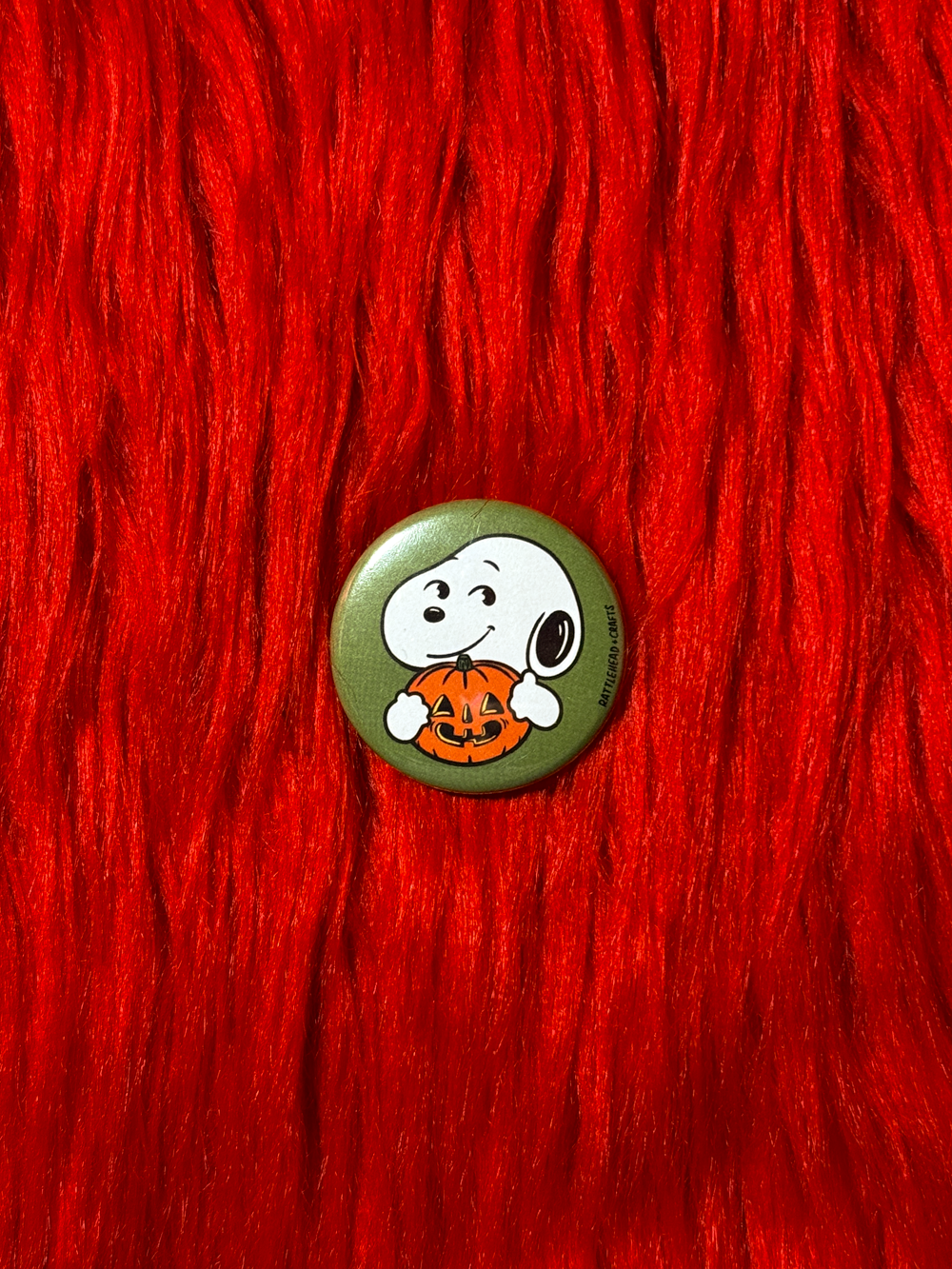 Pumpkin Snoop Button