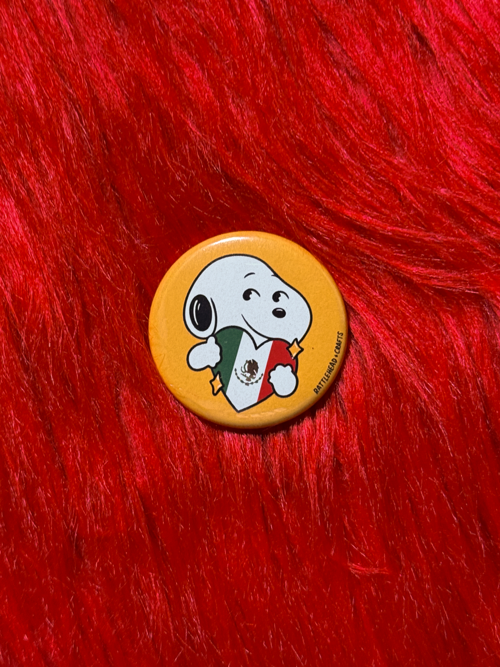 Corazon Mexicano Button