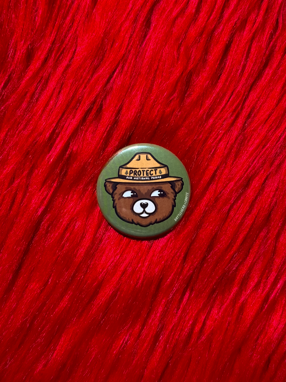 Protect Our Parks Button