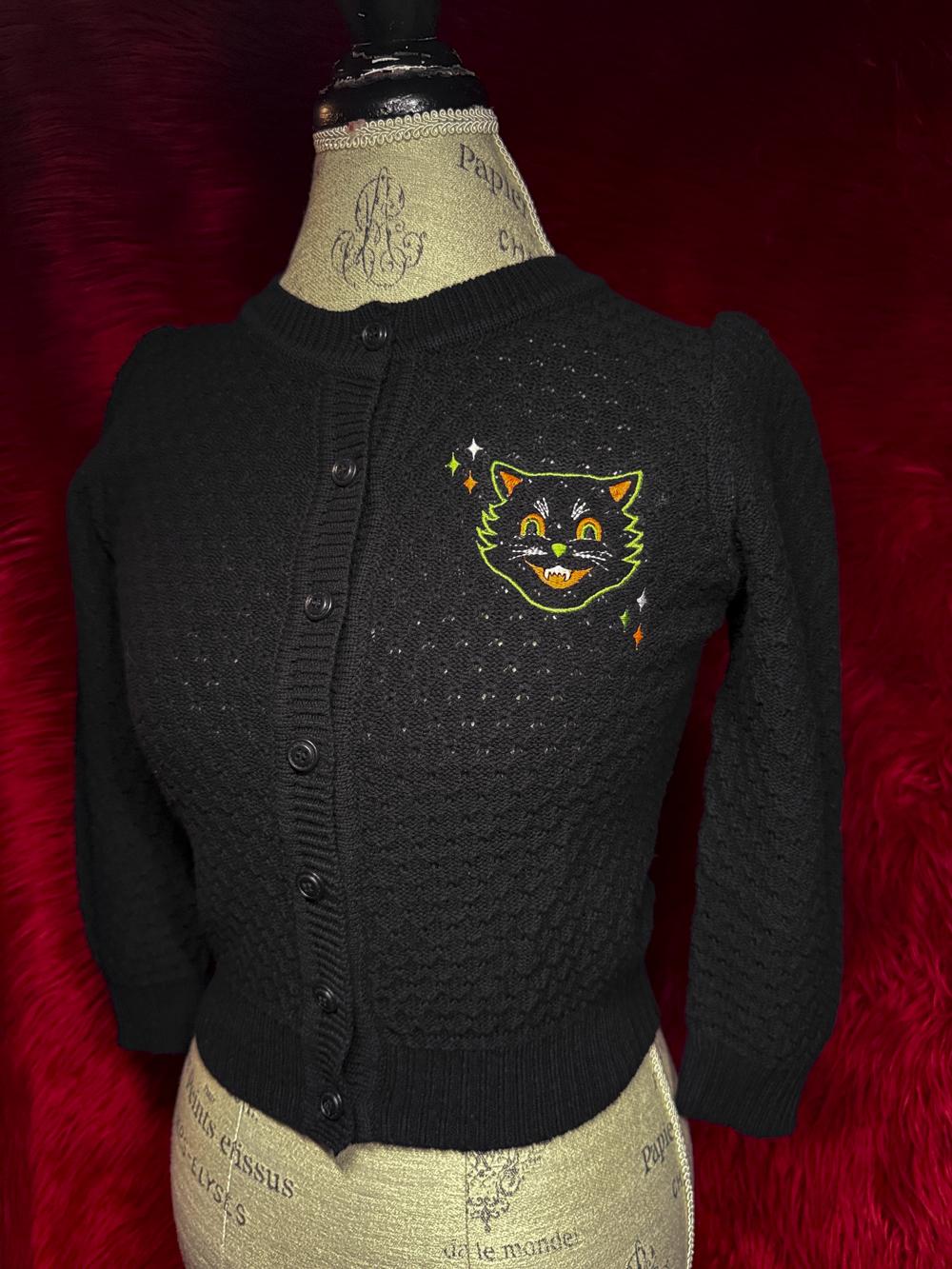 Alley Cat Knitted Cardigan