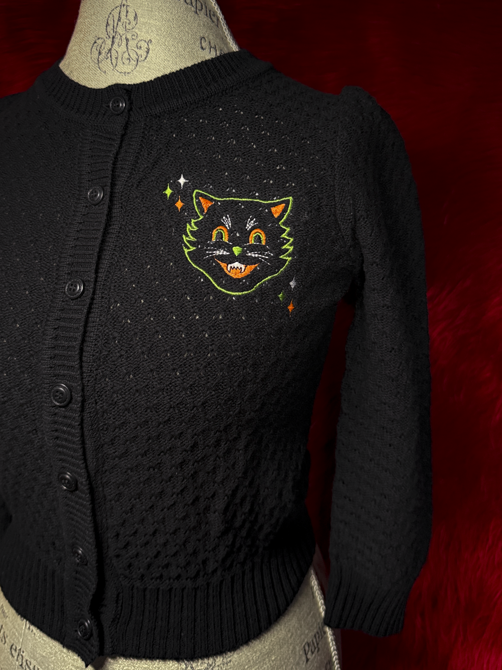 Alley Cat Knitted Cardigan