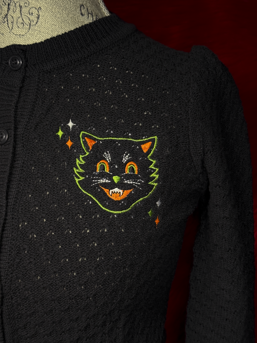 Alley Cat Knitted Cardigan