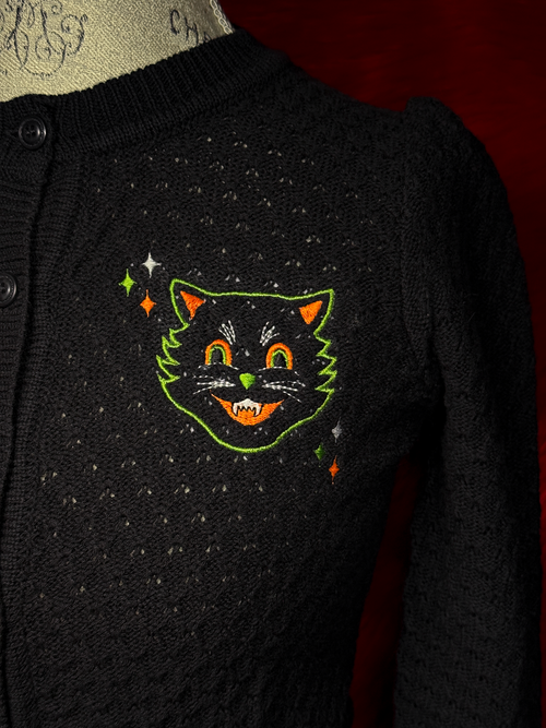Alley Cat Knitted Cardigan