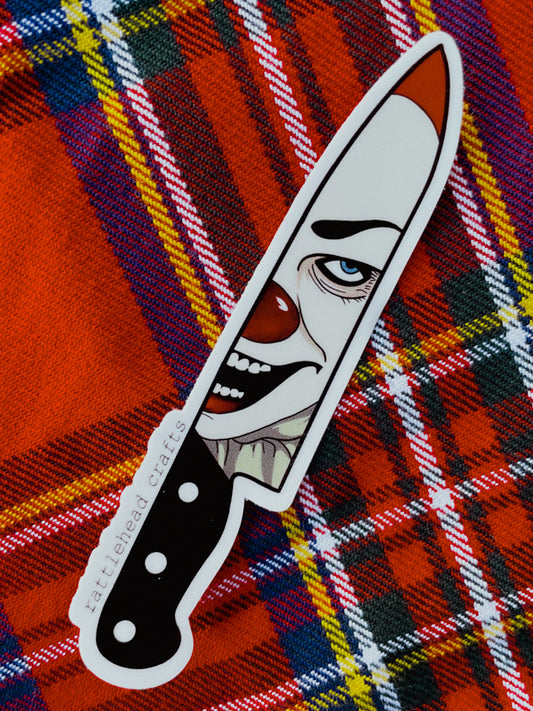 Timmywise Knife Sticker