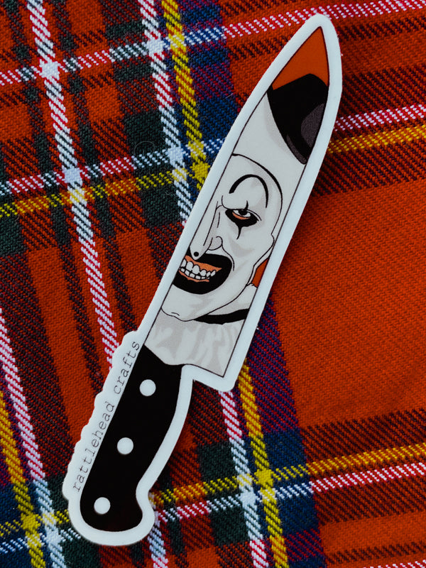 Terrifying Sticker – Rattlehead Crafts