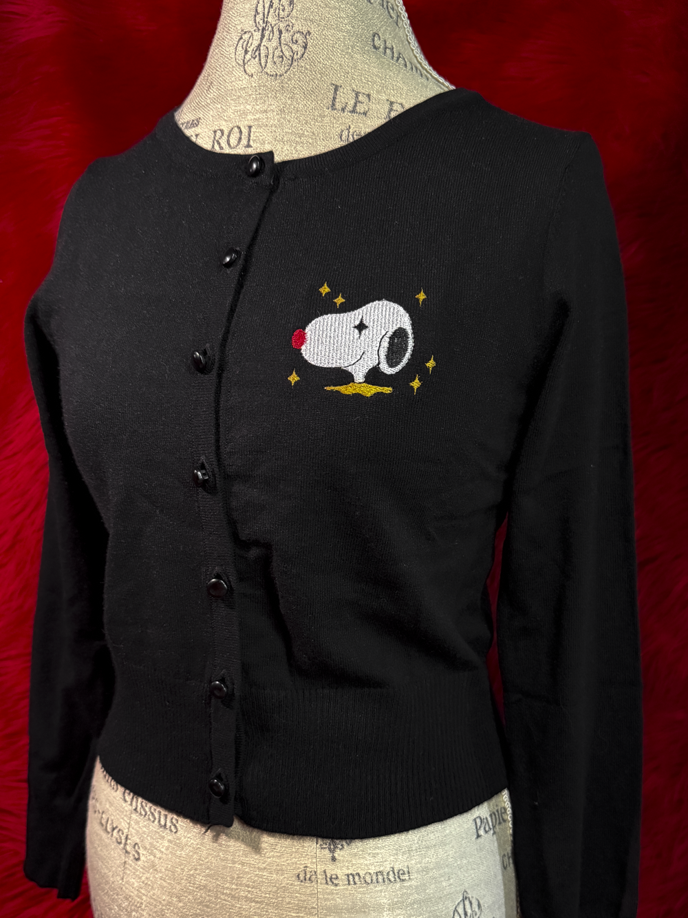 Black Sponpi Sweater