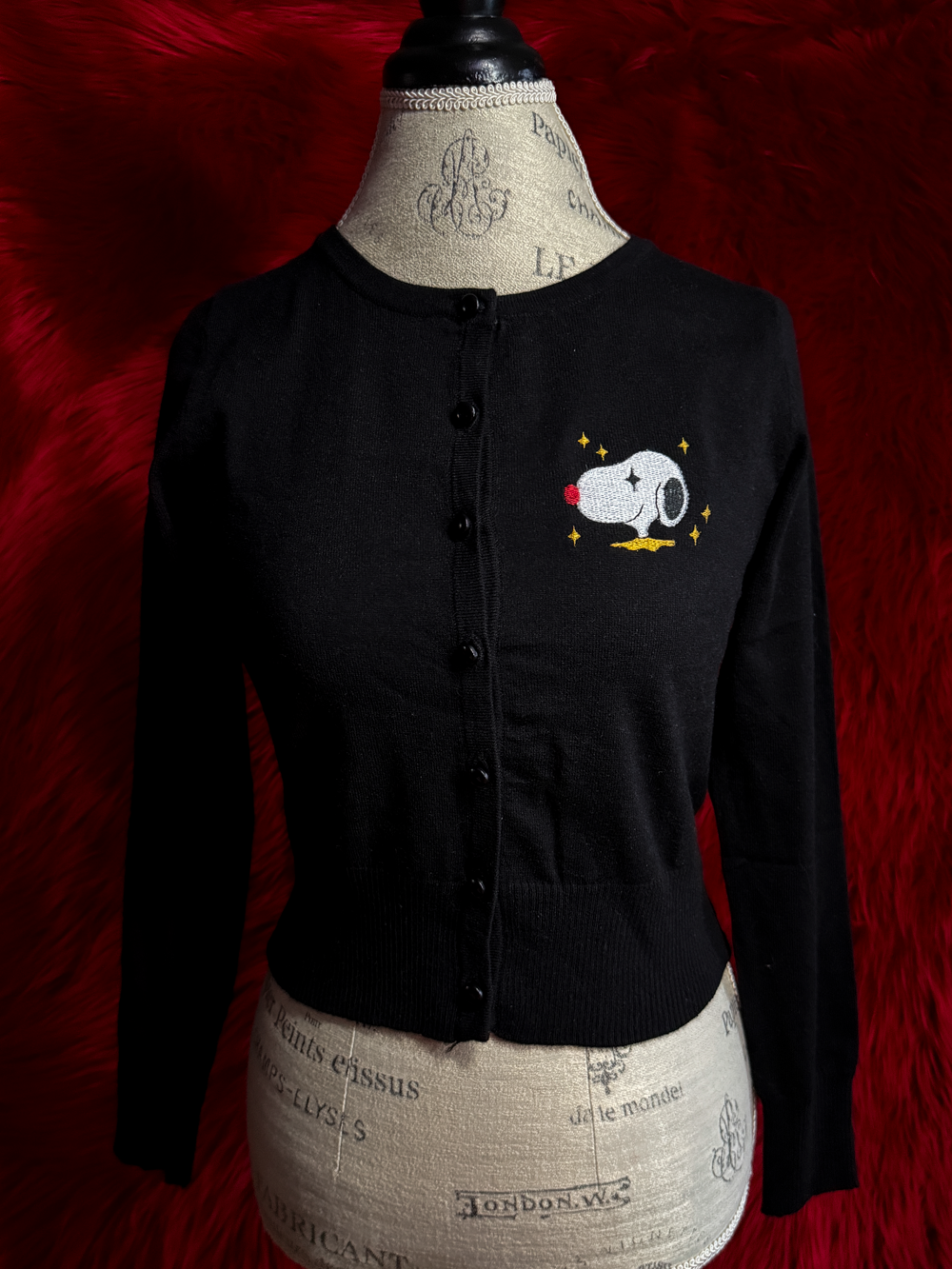 Black Sponpi Sweater