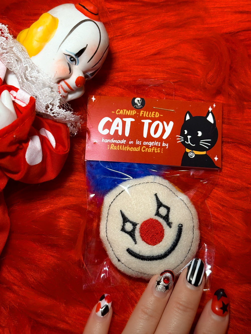 Clown Cat Toys