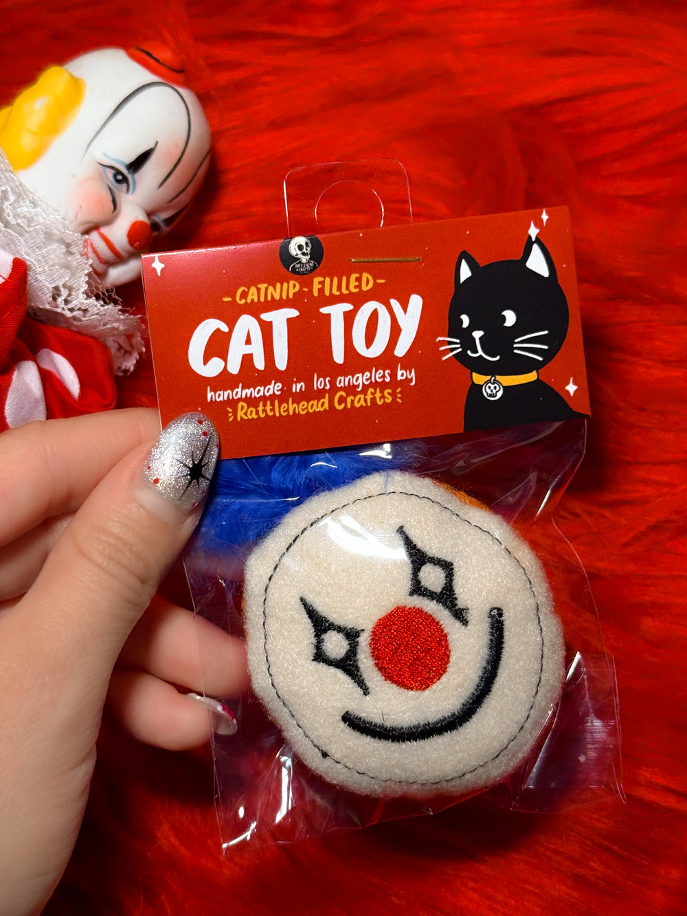 Clown Cat Toys
