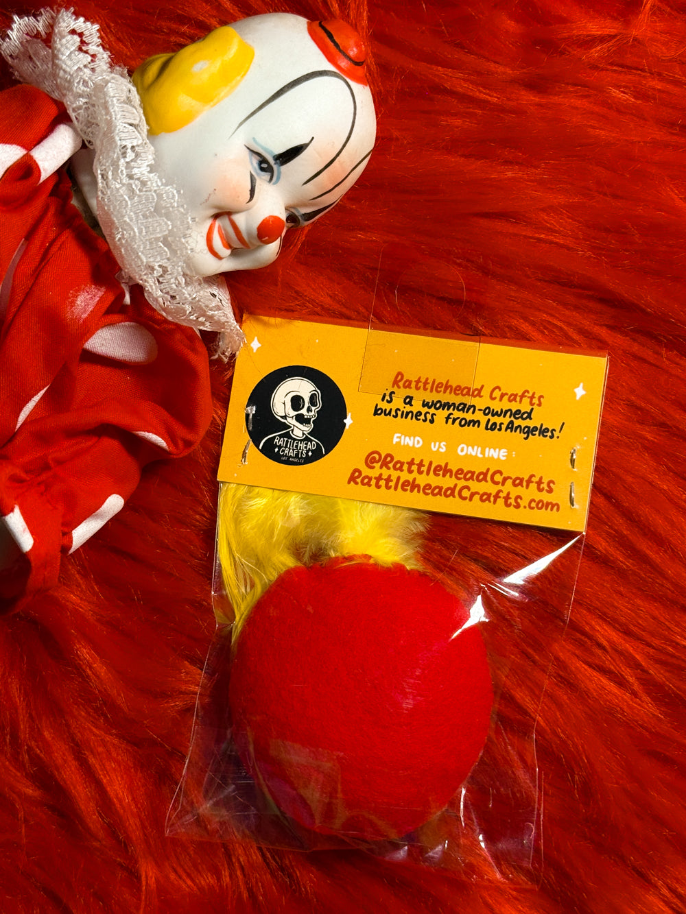 Clown Cat Toys