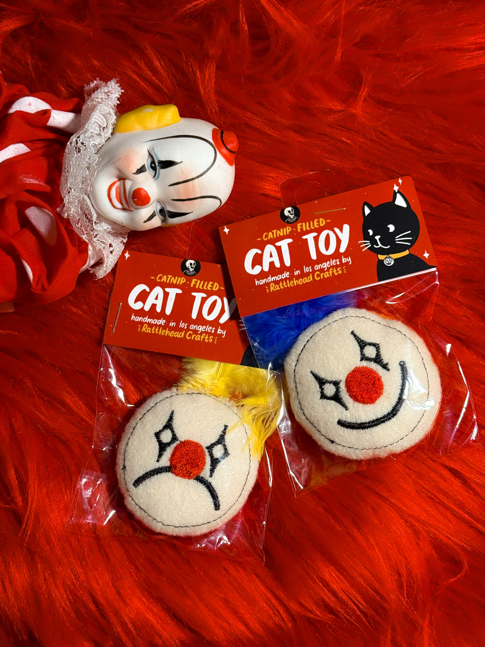 Clown Cat Toys