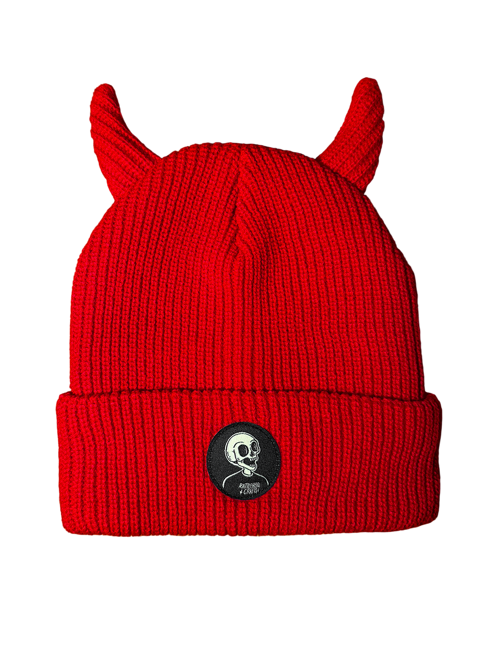 Inferno Red Beanie