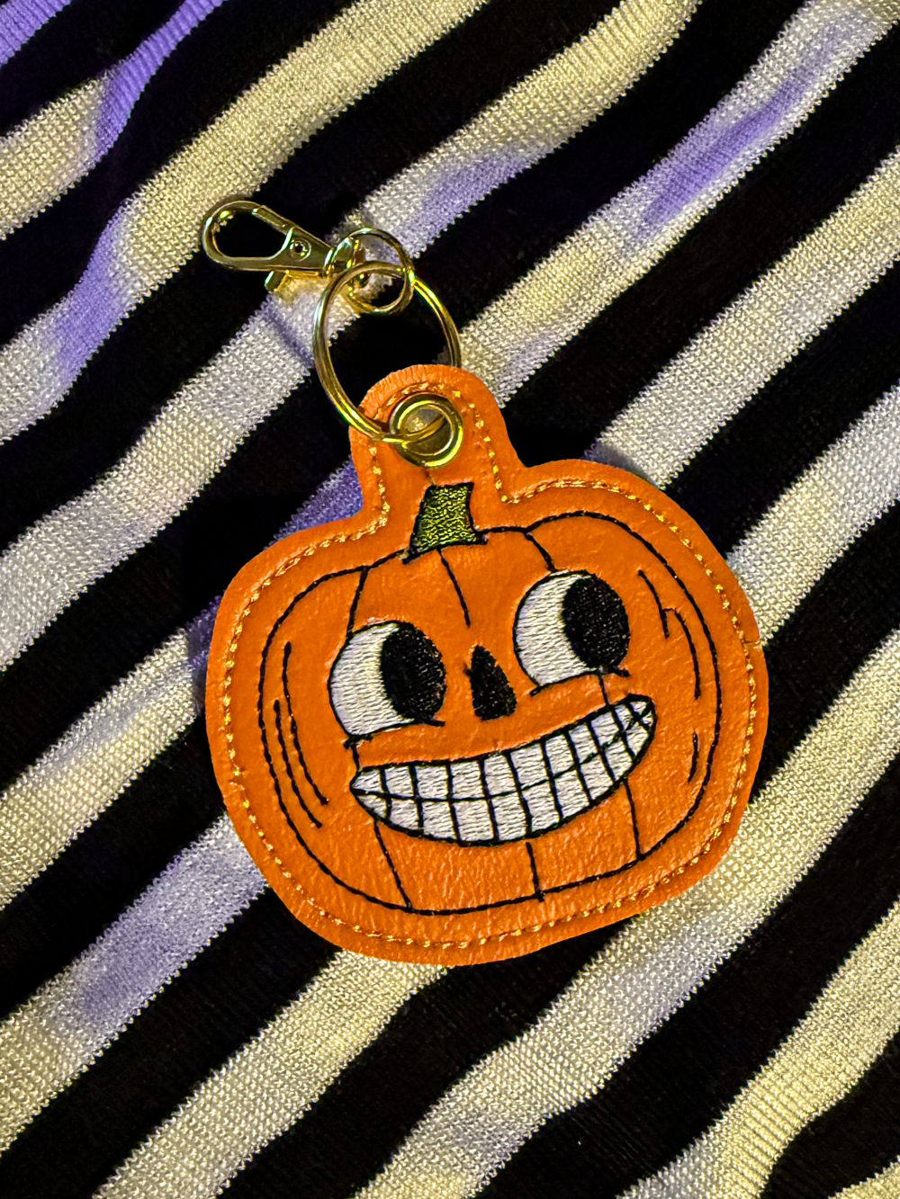 Jack O' Lantern Keychain