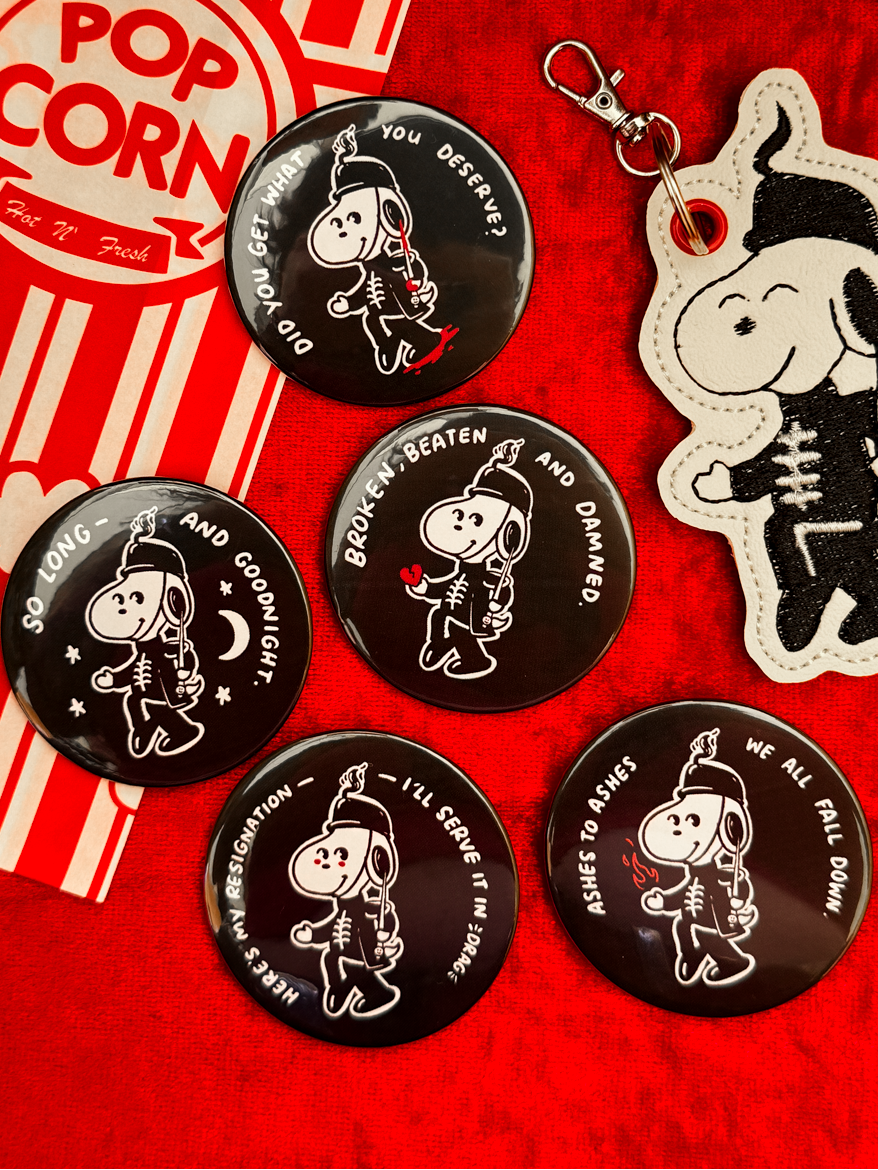 Black Parade Buttons