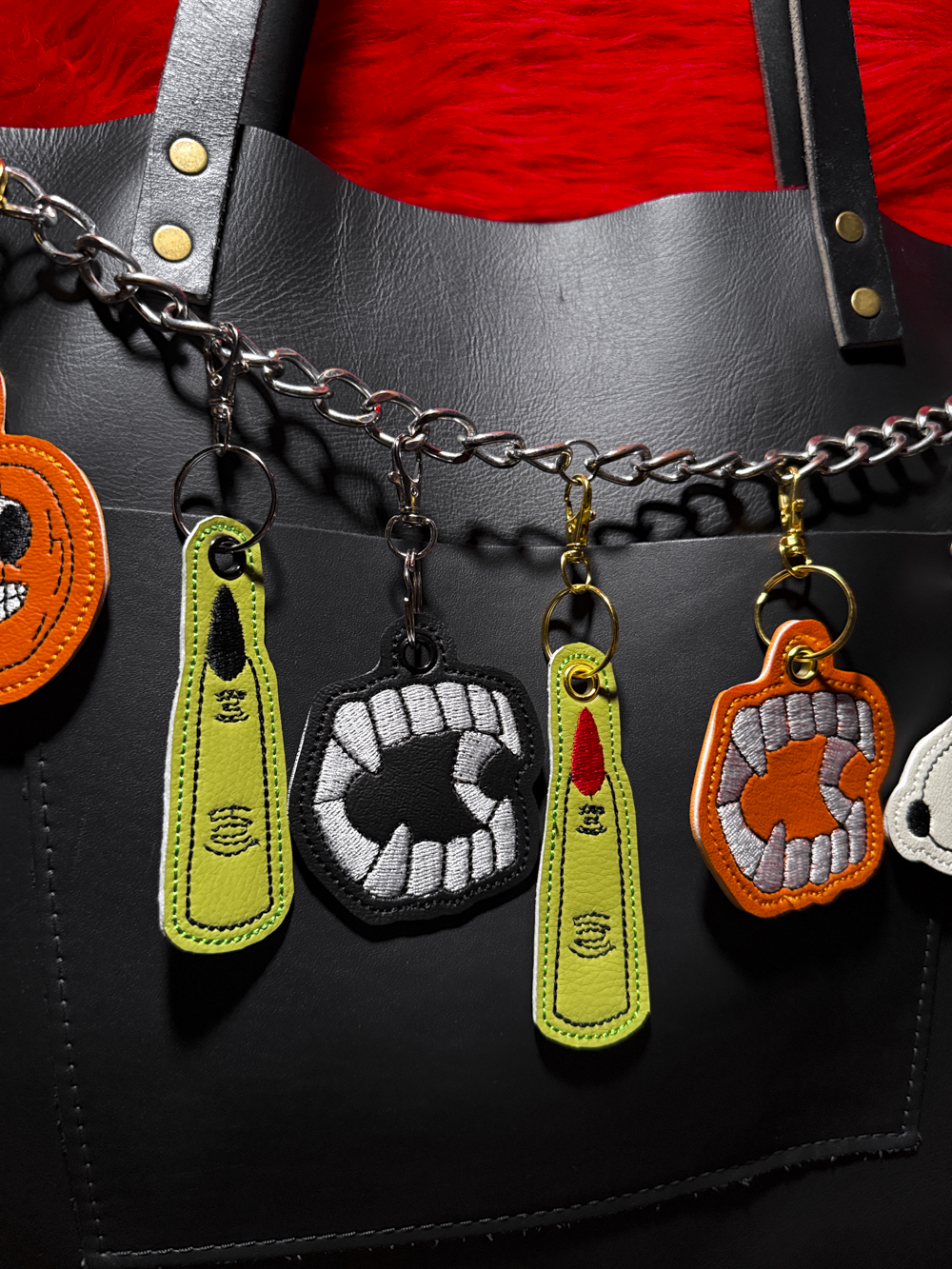 Witch Finger Keychain