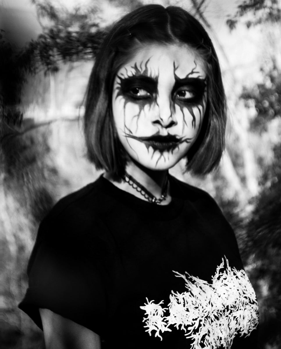 Black Metal Logo Tee