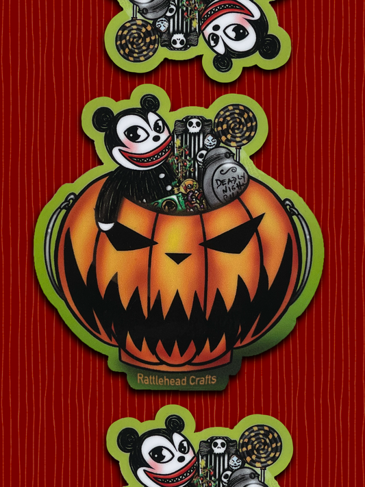 Pumpkin King Sticker