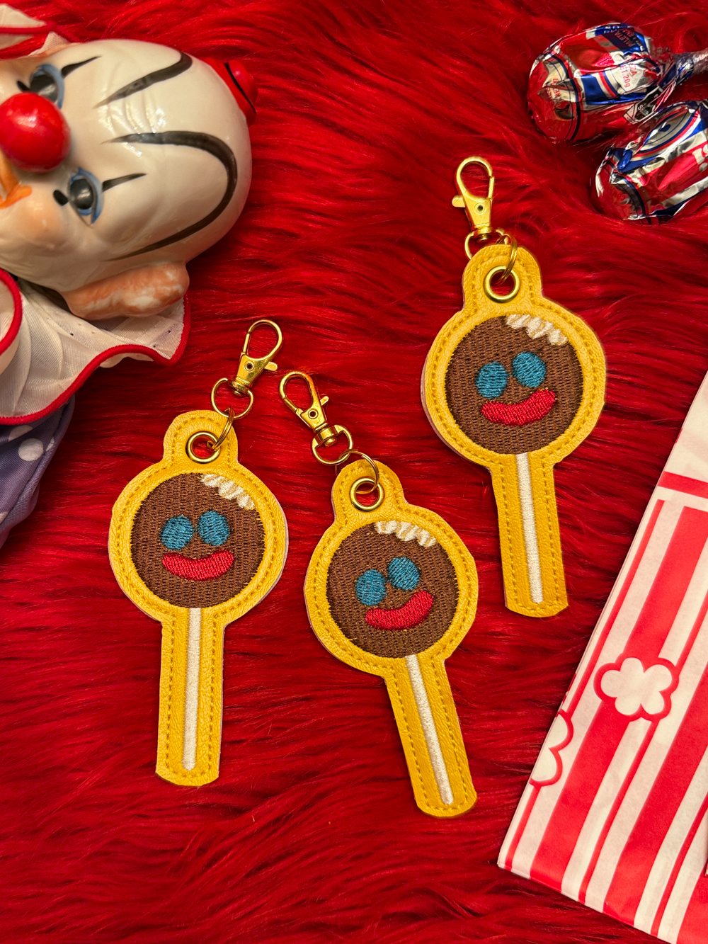 Paletita Payaso Keychain