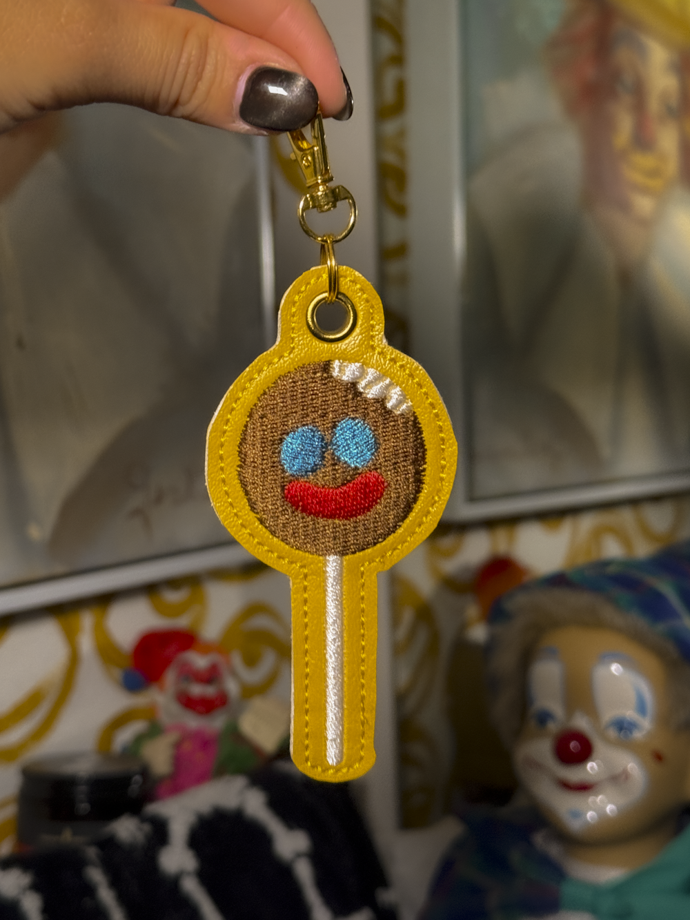 Paletita Payaso Keychain
