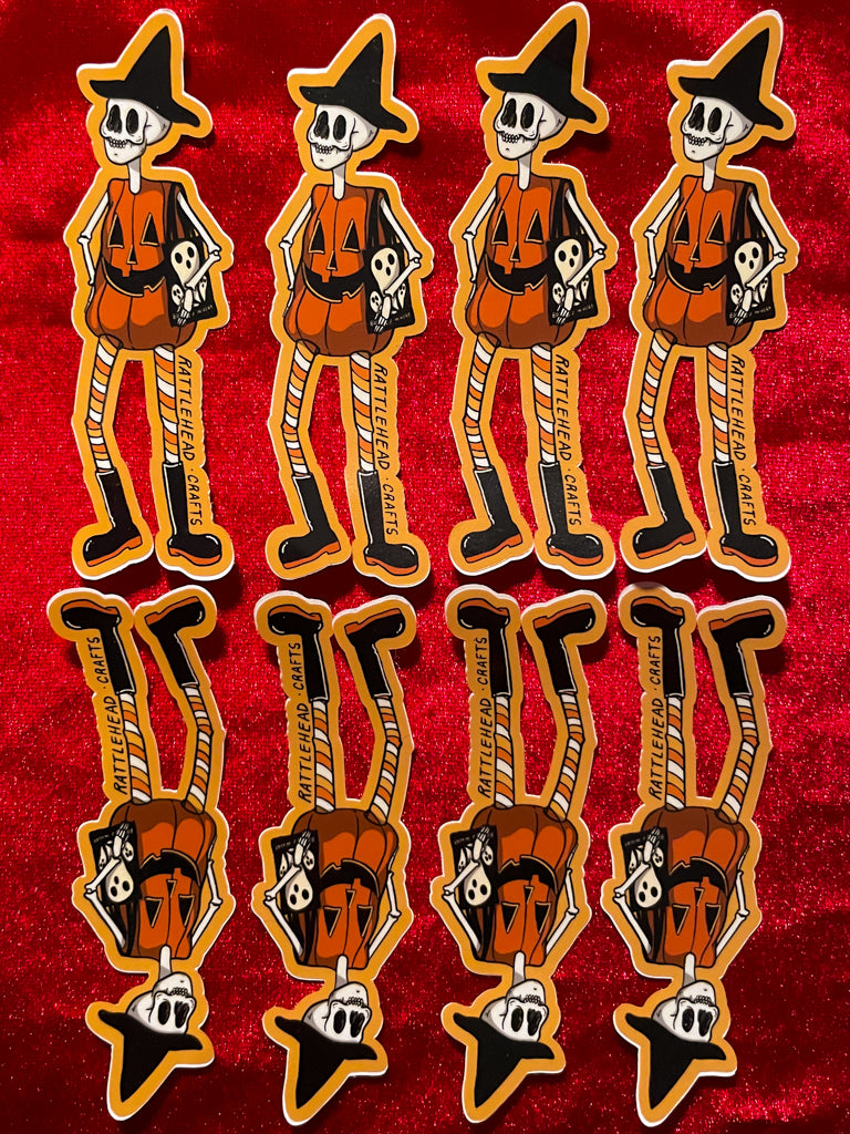 Pumpkin Stoney Sticker