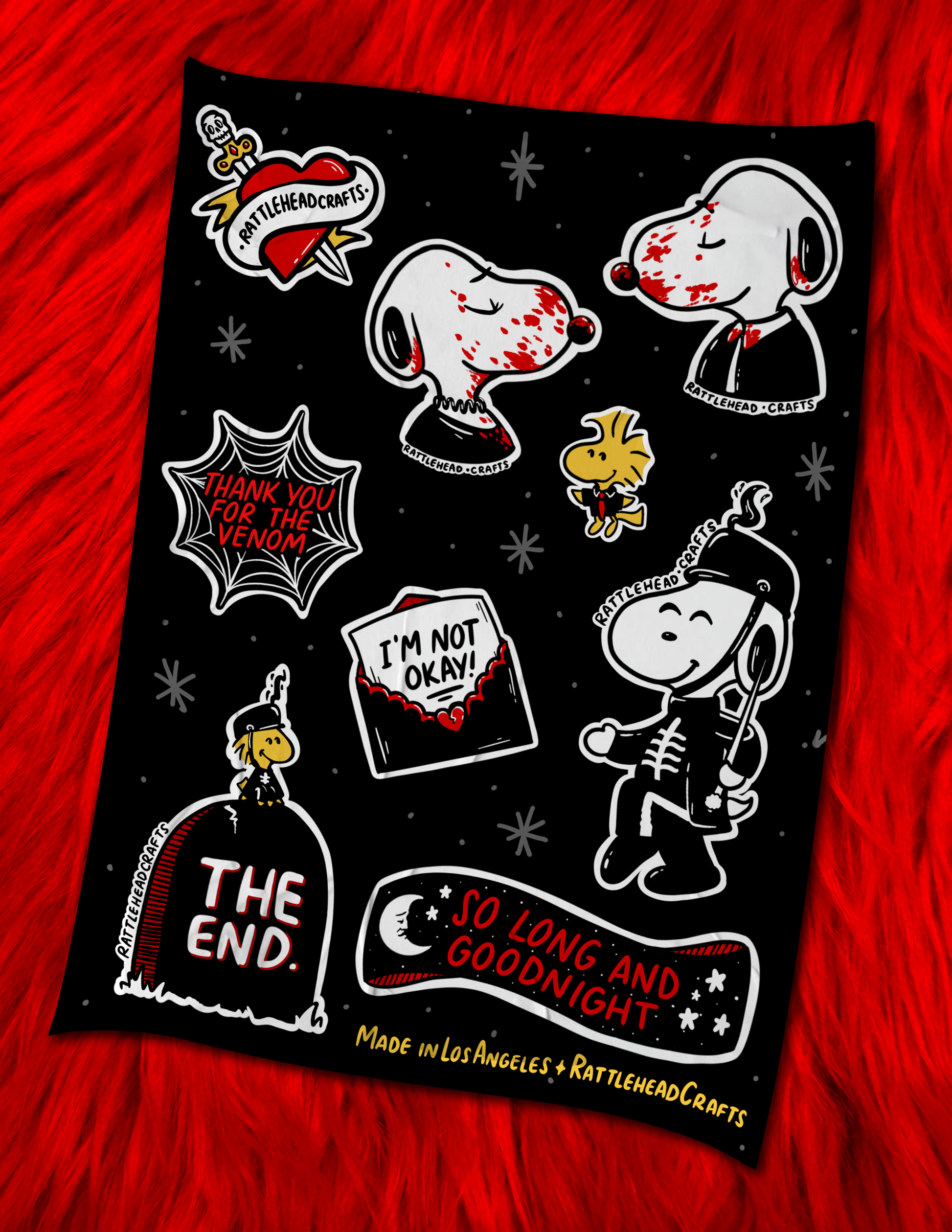 Black Parade Sticker Sheet