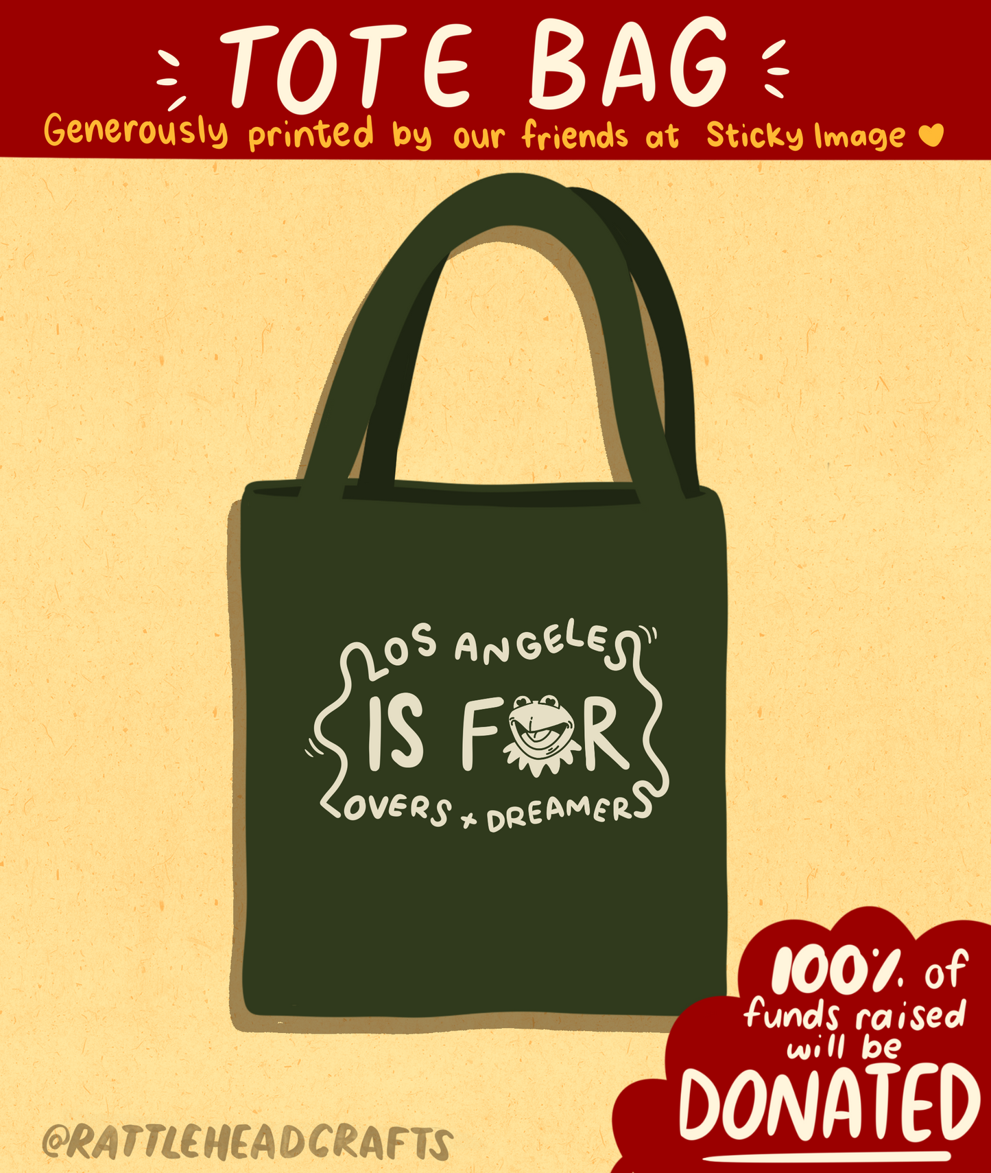 Lovers & Dreamers Tote Bag *PRE-ORDER*